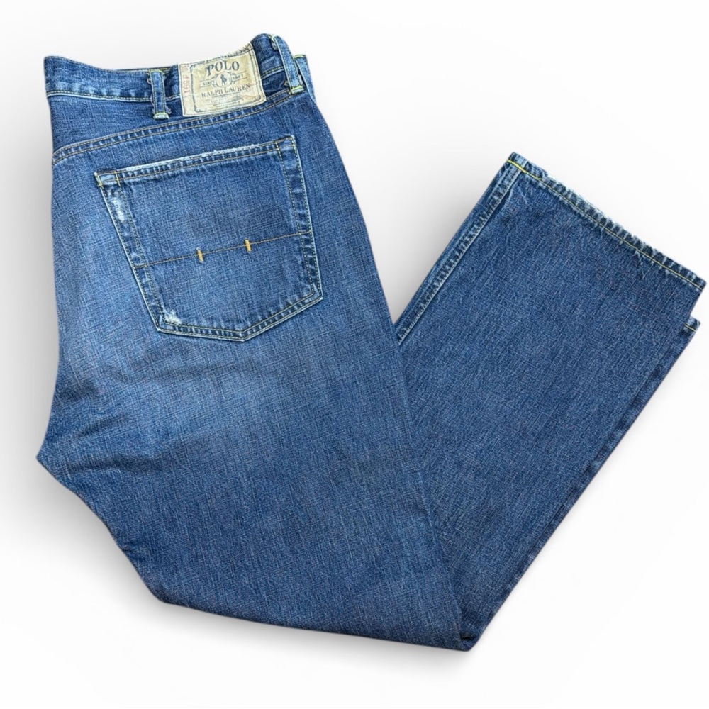 Polo Ralph Lauren Classic 867 Blue‎ Men's Straight Jeans Size 40x30
